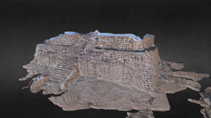 El Coporo  archaeological area 3D Model