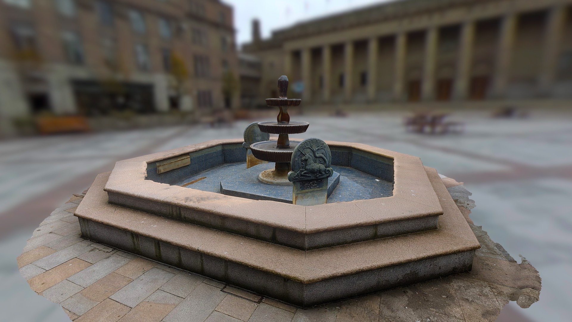 Dundee City Square Fountain