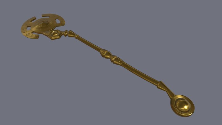 Royal Sceptre - WIP2 3D Model