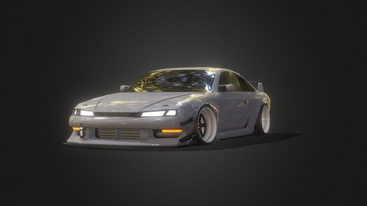 Nissan Silvia S14 3D Model