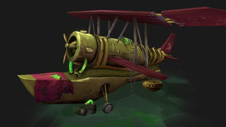 Jinx Winx - Chem Baron repairs 3D Model