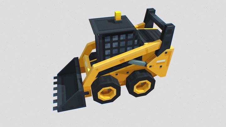Pixel Loader 3D Model