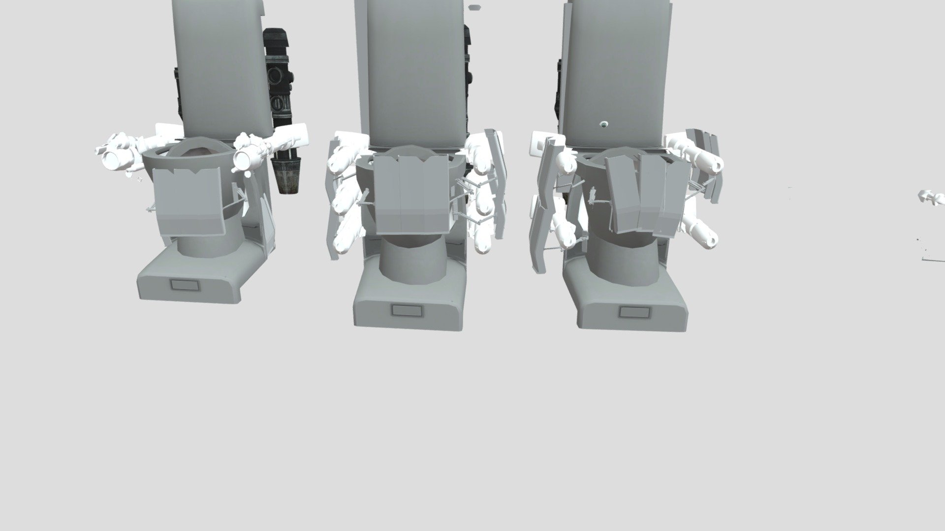 Broken 3.0 g-man skibidi toilet - Download Free 3D model by What the heck!?  Boom! (@Dafukbooooom) [43a7600]