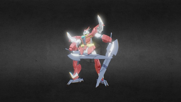 gundam mars four 3D Model