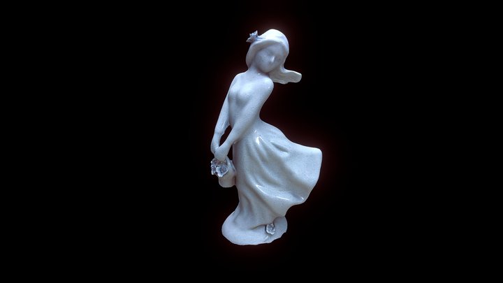 керамическая скульптура добруш 3D Model