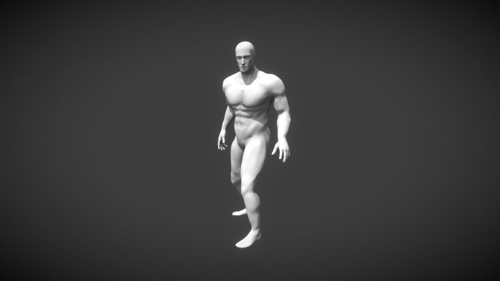 Base Male Mesh 3D Model