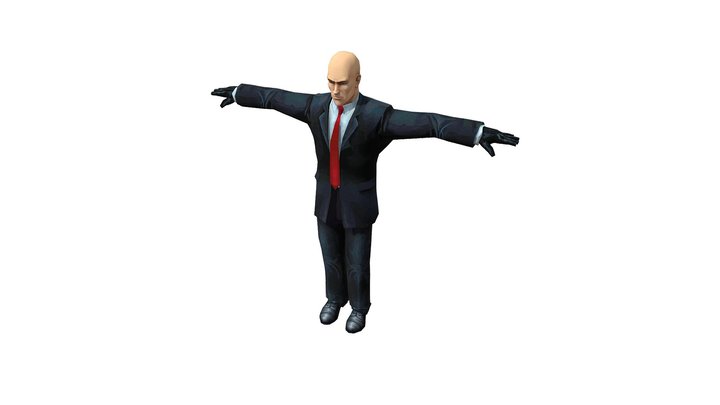 Hitman Blood Money 3D Model