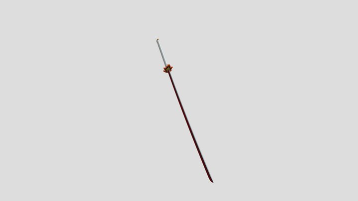 KATANA-WITH-TEXTURE 3D Model