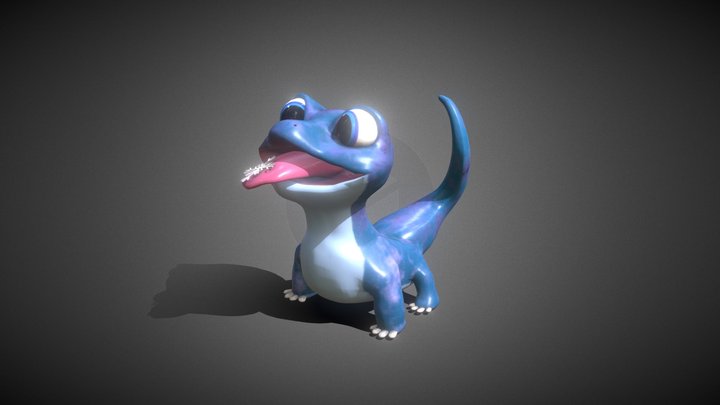 Bruni (Frozen 2) 3D Model