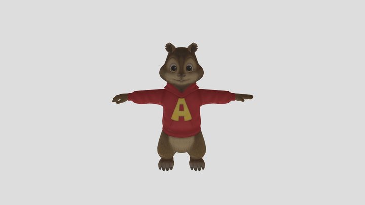 Alvin And The Chipmunks - Alvin 3D Model