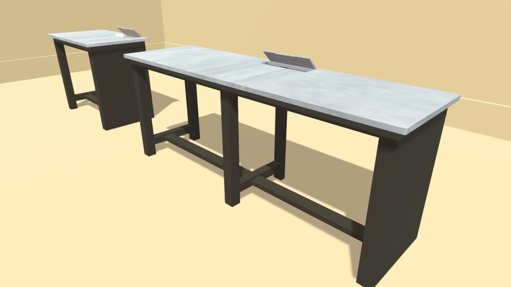 workdesk3_1 3D Model