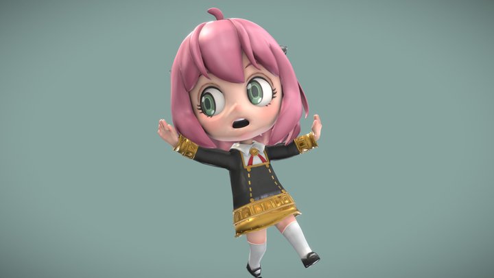 SPY×FAMILY anya 3D Model