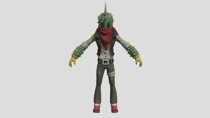 Xerick - Fortnite Skin – Modello 3D gratuito STL