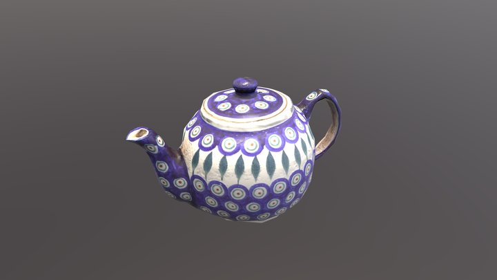 Real Teapot 3D Model