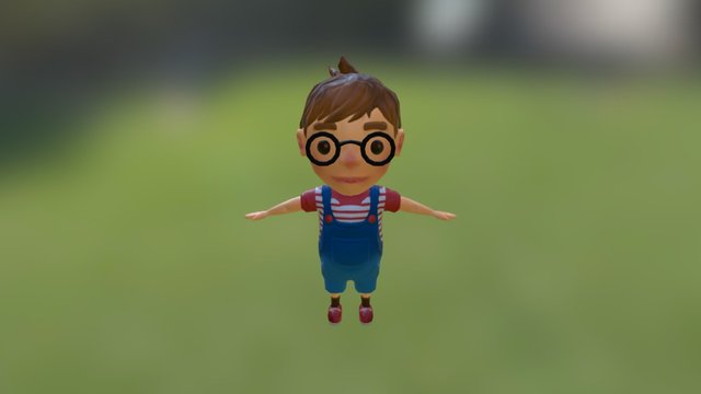 Çocuk 3D Model