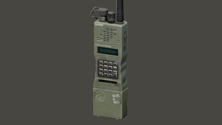 The lost Harris walkie-talkie 3D Model