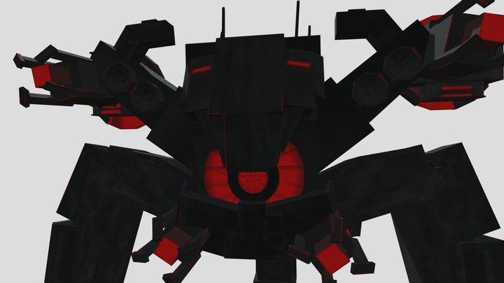 Speaker strider 2.0 3D Model