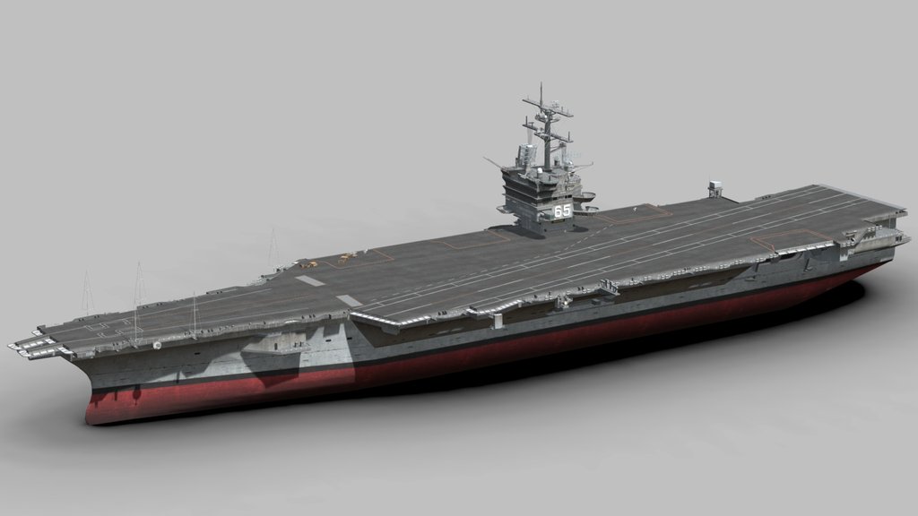 USS Enterprise CVN-65 Aircraft Carrier