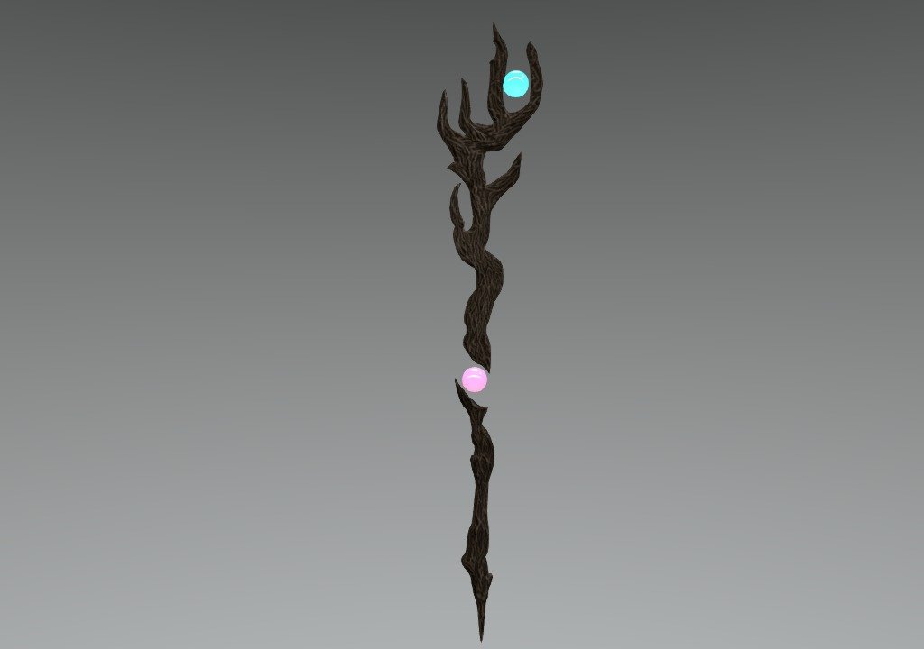 Magic Stick - 3D model by CROW (@scuervo77) [f1b4ea7] - Sketchfab