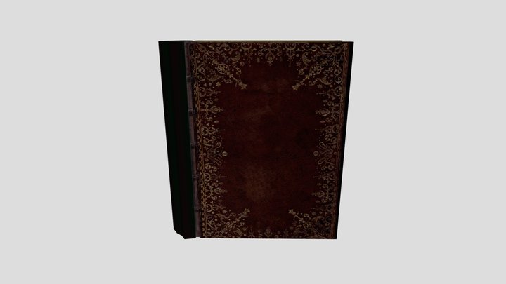 Book 3D Model 3D Model