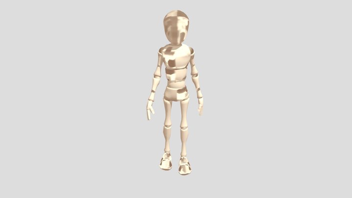 Bow Animation 3D Model