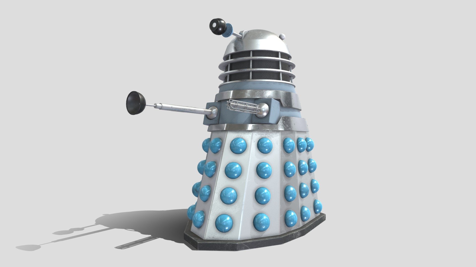 Skaro Dalek (The Daleks- 1963) - 3D model by Conor Norwood ...