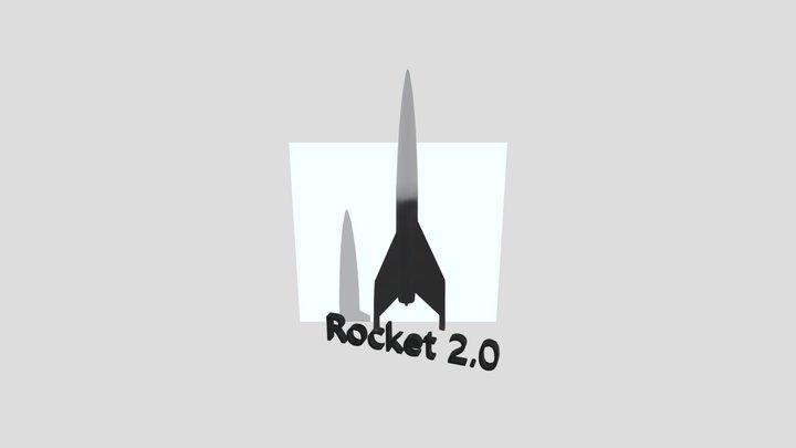 Luke J 3d Project B Lack Rocket 3D Model