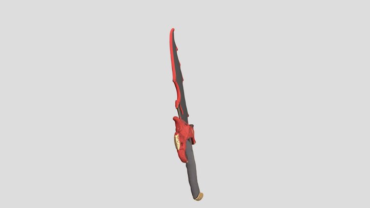 Inferno Blade 3D Model