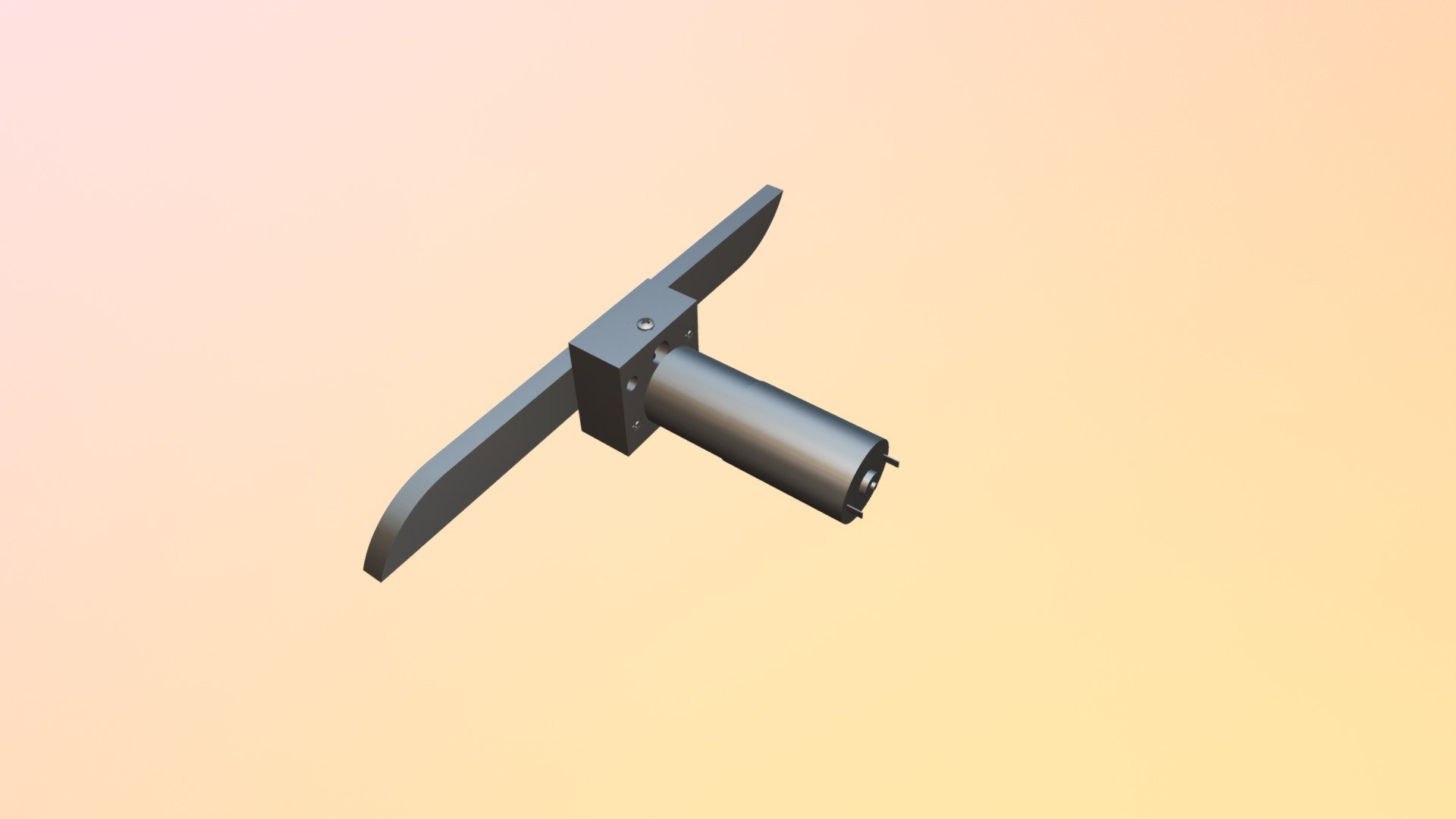 Ball Impact Mechanism Engine V1 w/ Large Motor