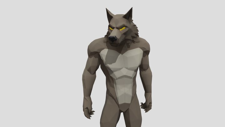 Werewolf 3D Model