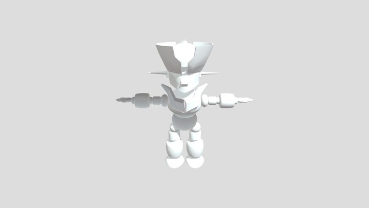 retro_robot 3D Model