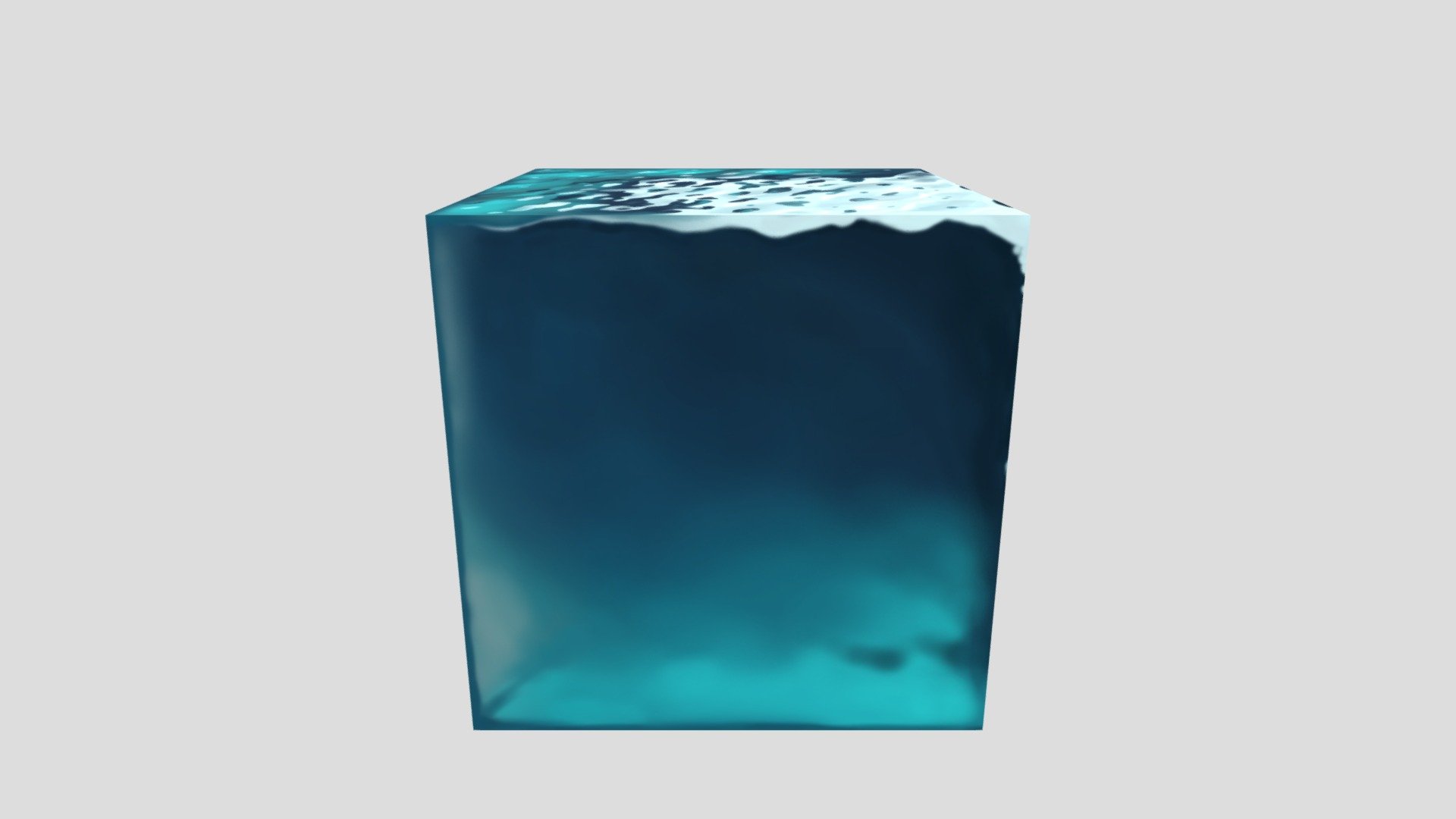 Deep water Cube - 3D model by kristi.matvisiv [f1bbe97] - Sketchfab