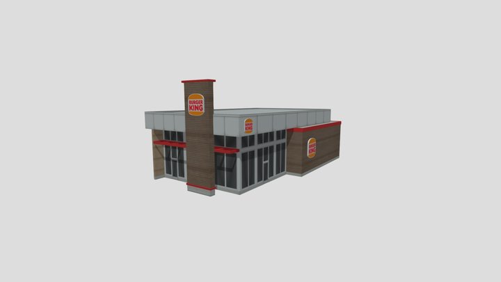 UE Burgerking 3D Model