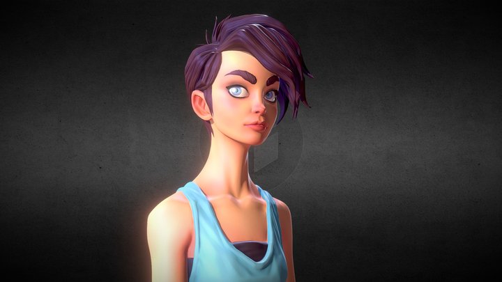 Another Girl 3D Model