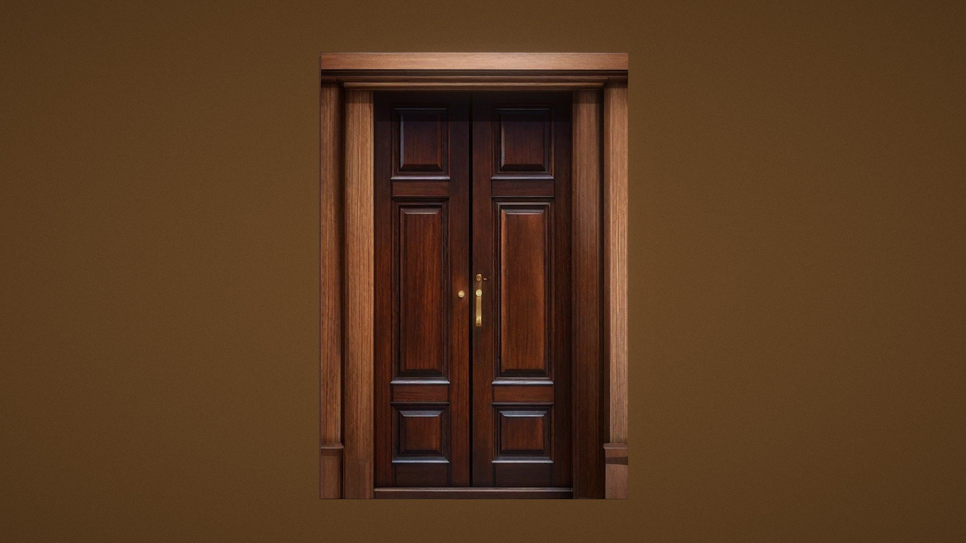 Wooden Door Download Free 3D model by Fridqeir [f1bd46c] Sketchfab