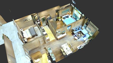 THE ARTEMIS - 2 Bedroom Apartment 3D Model