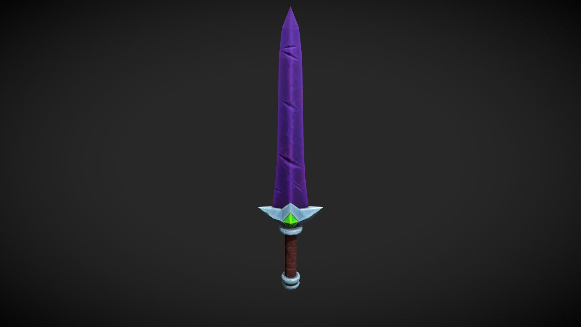 Purple Rpg Sword_low-poly - Download Free 3D model by Racha.pp [f1bda0b ...