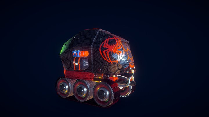 Spider-verse Tank 3D Model