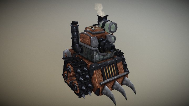 Tank 3D Model