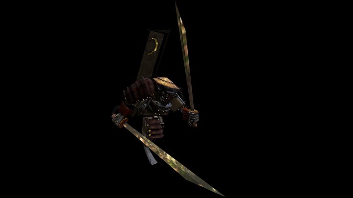 Samurai SF 3D Model
