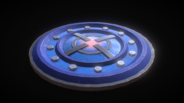 Sci-Fi station panel 3D Model