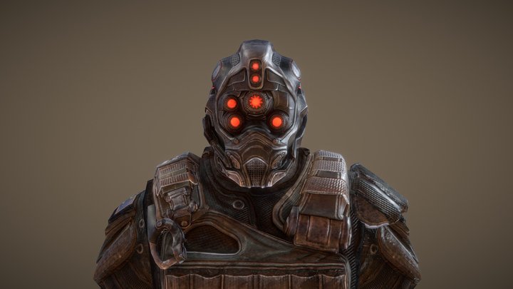 Bulletstorm - Final Echo Automaton Soldier 3D Model