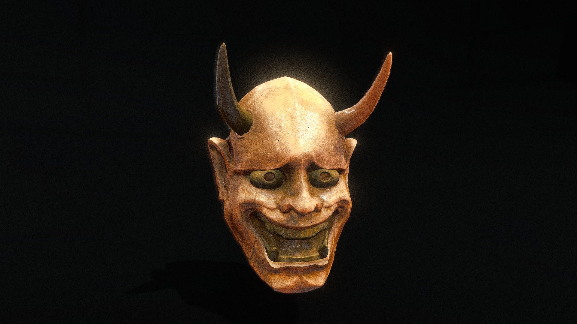 Demon Face - 3D model by g0rra [f1bf3a1] - Sketchfab