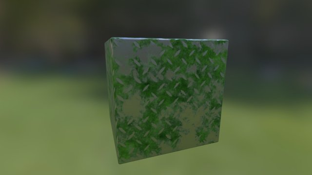 Moss and Metal 3D Model