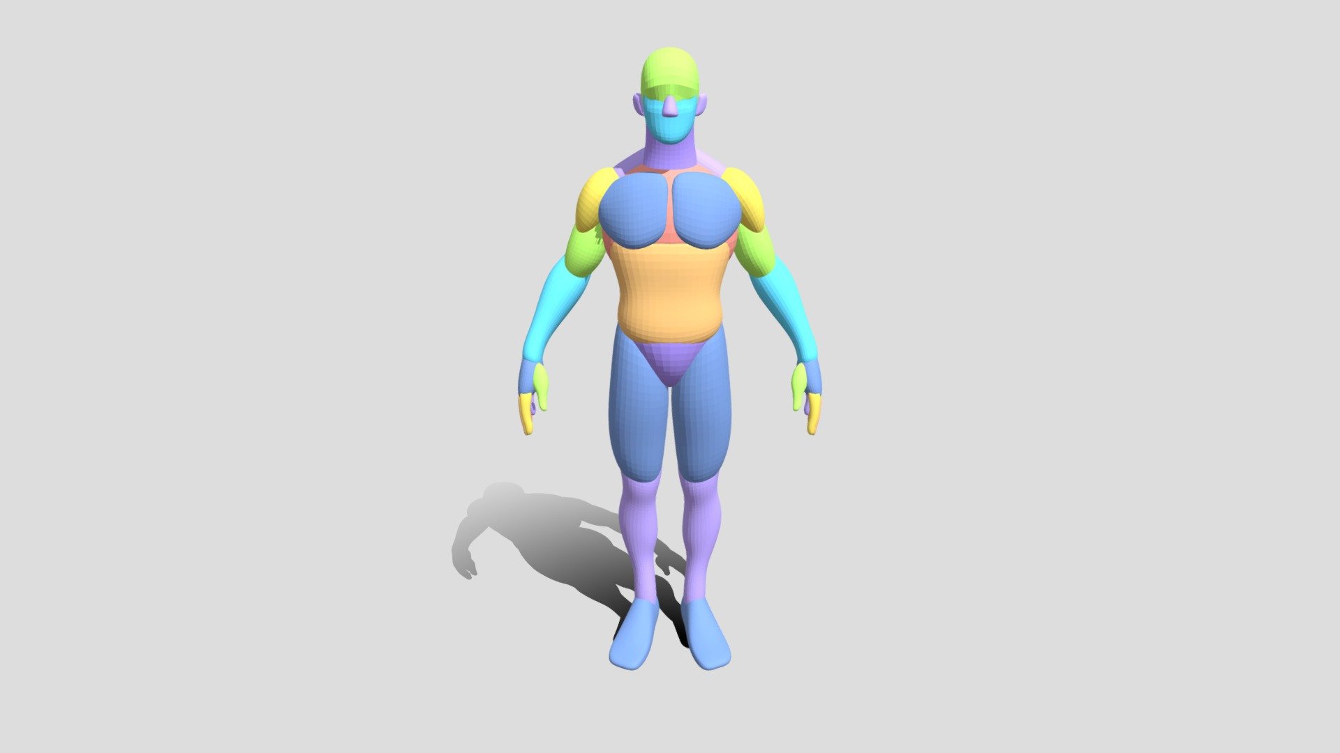 AOM Base Male Musculature