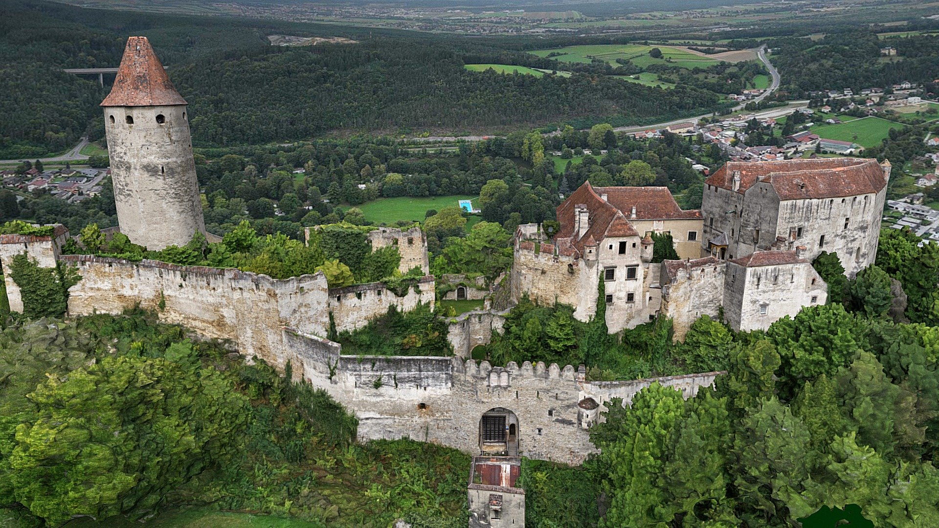 Burg Seebenstein — Sketchfab embed 3D viewer