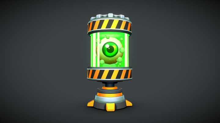 Trophy - Spooky Season - Mini Tennis 3D Model