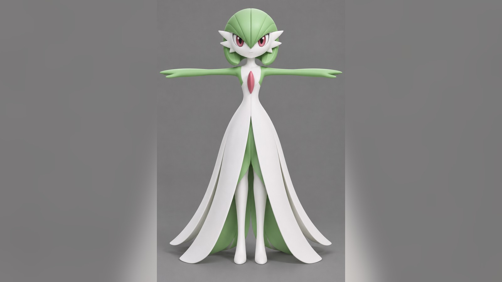 Gardevoir (Pokemon) T-Pose 3D Model - Download Free 3D model by Simon ...