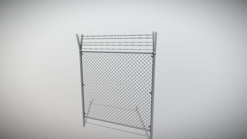 Barbed Wire Fence