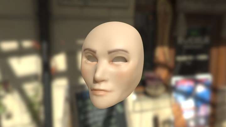 Cabeça para Teste 3D Model